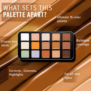 Character Pro Concealer Palette C-A302.