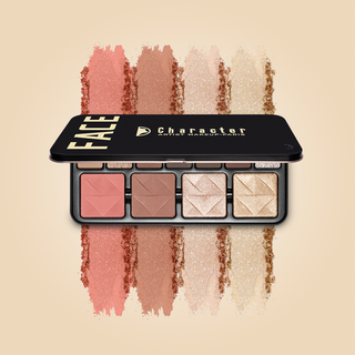 Character Pro Blush/Highlighter & Eyeshadow Palette - C-A303.