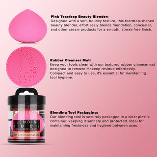Character Blending Tool Sponge With Cleaner - CBT003.