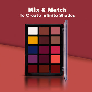 Character - Lip Define- 15 Color Lipstick Palette.