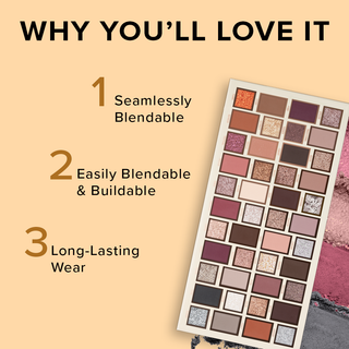44 Color Pro Creations Eyeshadow Palette