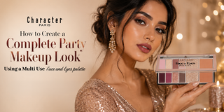 How to Create a Complete Party Makeup Look Using a Multi Use Face and Eye Palette
