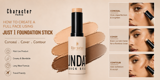 How to Create a Full Face Using Just 1 Foundation Stick