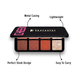 Character Pro Highlighter & Blush Palette C-A201