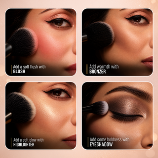 Character Pro Blush/Highlighter & Eyeshadow Palette - C-A303