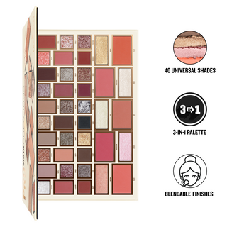 Pro Vista 40 Color Eyeshadow Palette